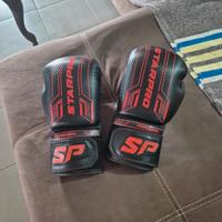 Guanti da Boxe con trama in Fibra di Carbonio 16oz