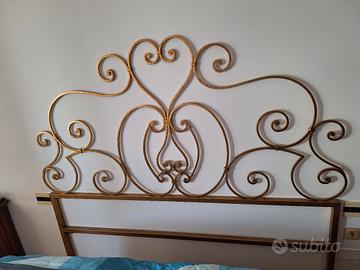 Testata Letto ferro battuto 