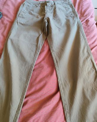 Pantaloni Murphy & Nye verdi cotone taglia 32