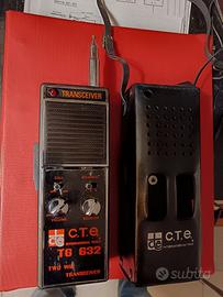 Portatile CB CTE TG632. 2 W. 3 canali.