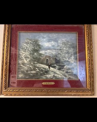 Olio su tela firmato Parisi fine 800