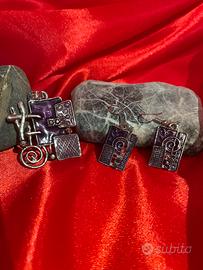 Set ciondolo con orecchini