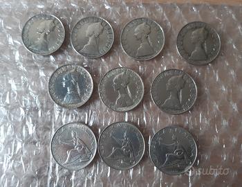 monete da 500 lire argento 