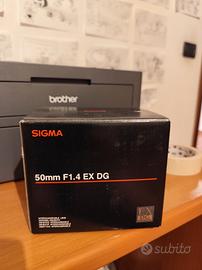 sigma 50mm f1.4 ex dg 