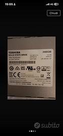 Ssd Toshiba 250 gb da 2.5” Sata 3