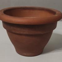 Vaso in terracotta marrone nuovo