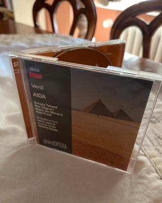 2 CD Giuseppe Verdi Aida Tebaldi Del Monaco Decca