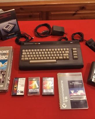 Commodore 16 e accessori