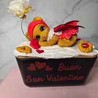 orso san valentino personalizzabile con nom