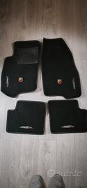 Tappetini Abarth originali sparco cinture wrc