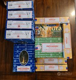 Lotto incensi satya + diffusori