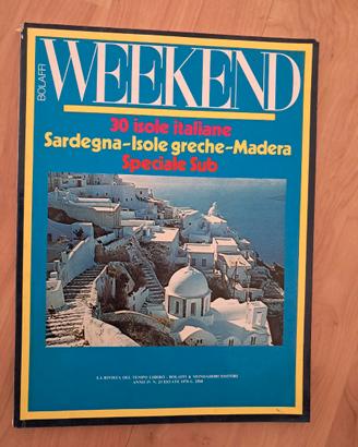 Weekend Bolaffi - 1976 - con prezziario vacanze