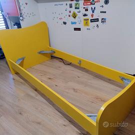 Giro letto singolo giallo