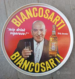 Vassoio collezione Biancosarti con Telly Savalas