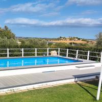 piscina mega 950 technypools con solarium.