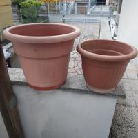 20 vasi di plastica 