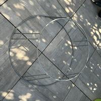 Gabbia antivento per fiori