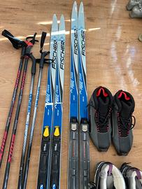 Sci da fondo fischer fibre crown