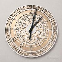 Orologio da parete artigianale e dipinto a mano