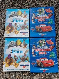 Album figurine Eroi Esselunga 2012 (4pz) completi