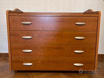 Cassettiera e 2 Comodini