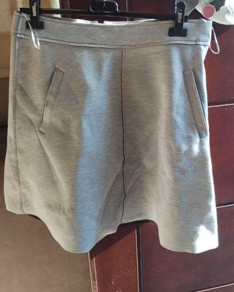 GONNA IN POLIESTERE BRAND HUGO BOSS COLORE GRIGIO