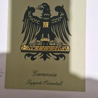 Garanzia Tappeti Orientali 
