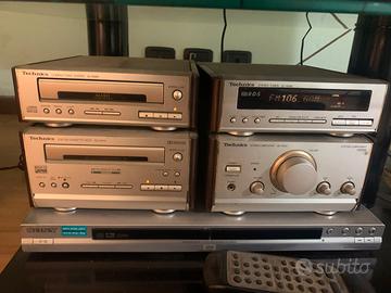 Stereo technics+ lettore DVD Sony+ PlayStation 2+