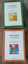libro l'arte italiana volume 2 e 3
