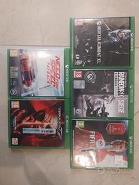 Xbox one 3 giochi venduti anche singolarmente