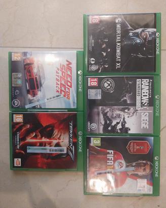 Xbox one 3 giochi venduti anche singolarmente