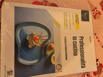 Libro scuola: professionalità in cucina