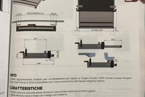 Gradino elettrico 12v per Ducato x290