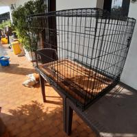 Gabbia Nuova acciaio cani animali taglia grande