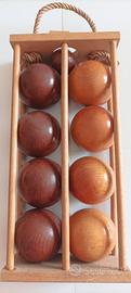 Set Bocce Vintage in Legno - Bero Made in Italy