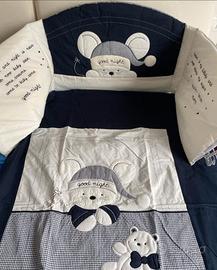 Set culletta Prenatal Piumino e Paracolpi