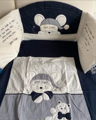 Set culletta Prenatal Piumino e Paracolpi