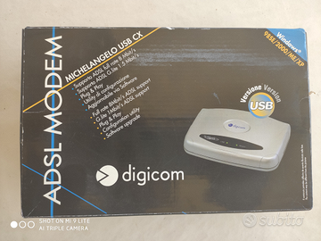 ADSL Modem Digicom senza onde Wi-Fi