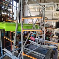 rastrelliera per canoe 