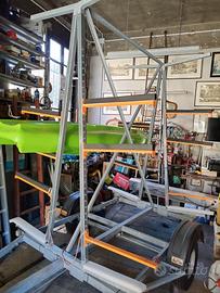 rastrelliera per canoe 