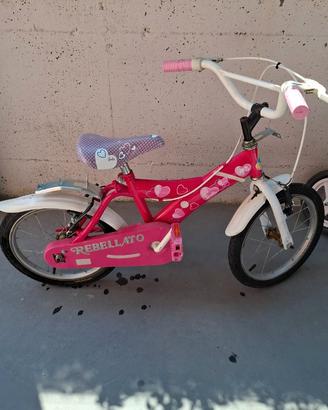 Bicicletta bambina misura 16