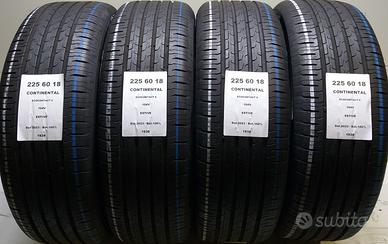 4 GOMME 225 60 18 CONTINENTAL A1938