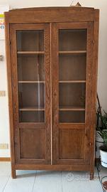 Vetrina in legno a 2 ante – 195 × 102 × 37 cm