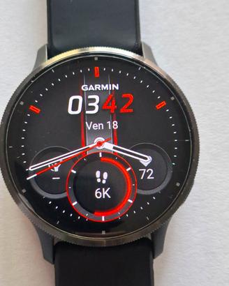 Garmin Venu 3 nero - cinturino nuovo
