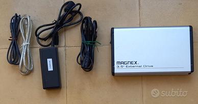 BOX EST. MAGNEX PER HD 3,5 CON HD DA 160 GB