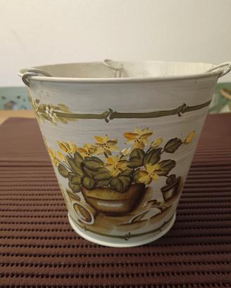 secchiello decoupage 