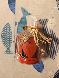 Portacandela rigido natalizio nuovo