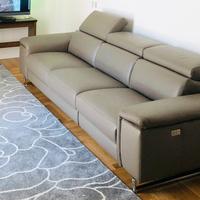 Divano in pelle 3 posti Poltronesofà