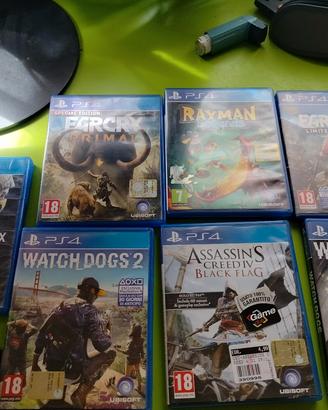 Giochi ps4 - watch dogs Assassin's Creed Rayman