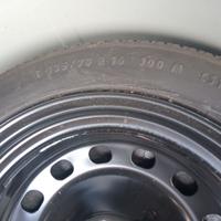 Ruotino di scorta 135/70 R16 Continental con crick